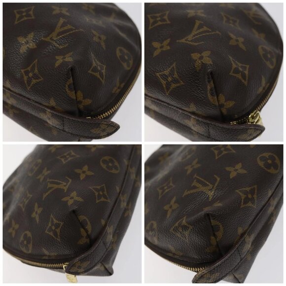 LOUIS VUITTON Monogram Trousse Demi Ronde Cosmetic Pouch - Picture 14 of 14